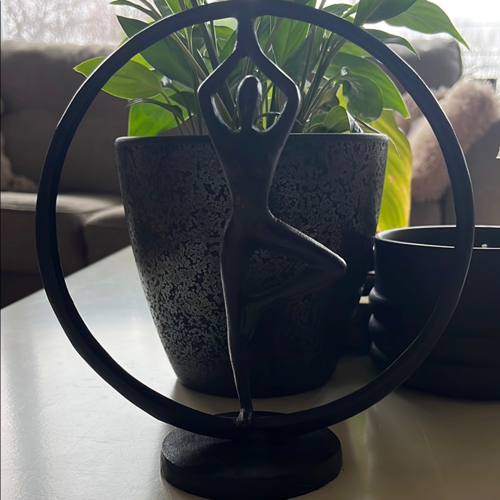 Yoga pose decor